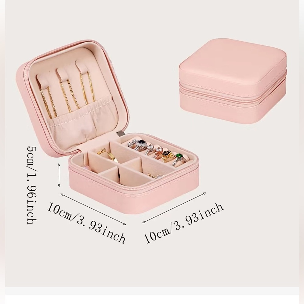 New Jewelry Box Storage Organizer Travel Box Case - Picture 9 of 10